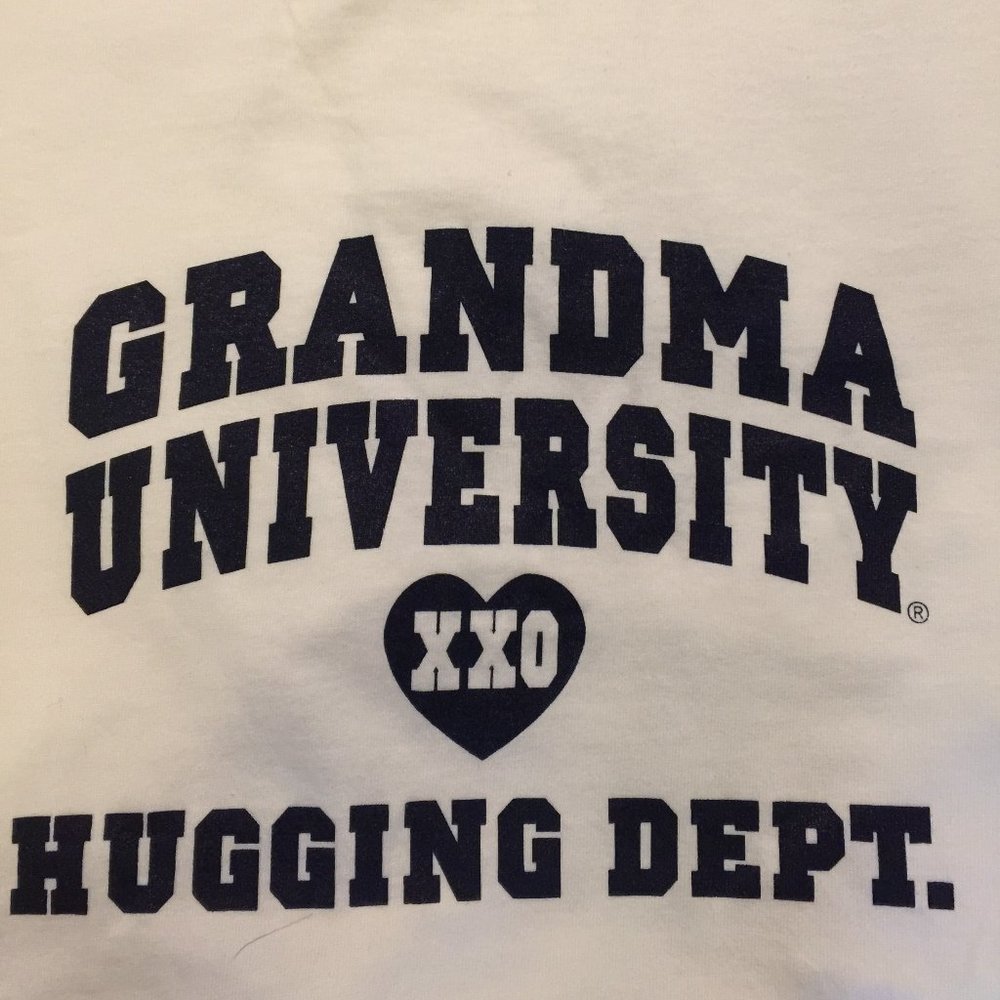 Grandma University XXO Hugging Dept., NWT